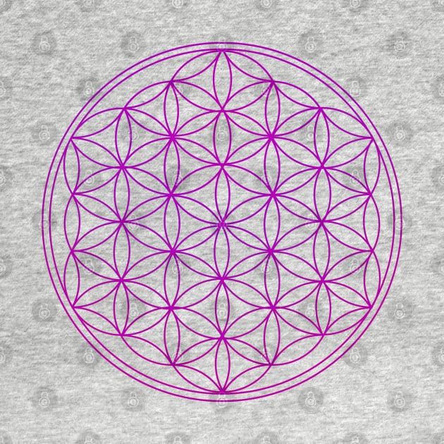 Violet Sacred Geometry by ThePowerElite